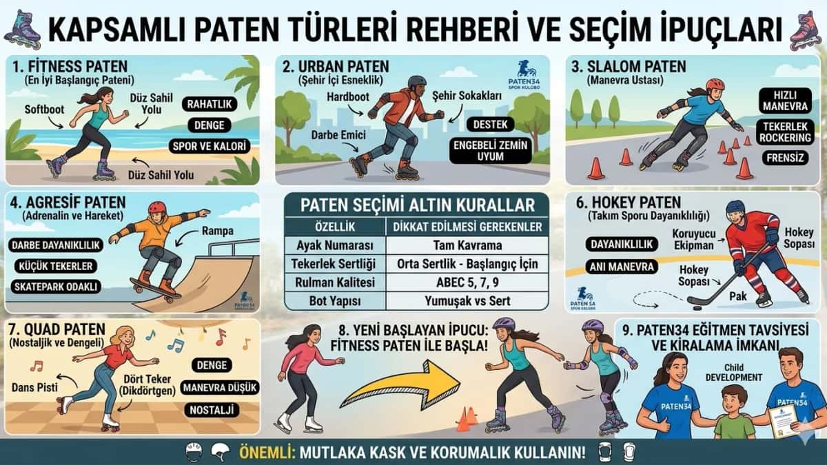 Paten Çeşitleri Nelerdir?