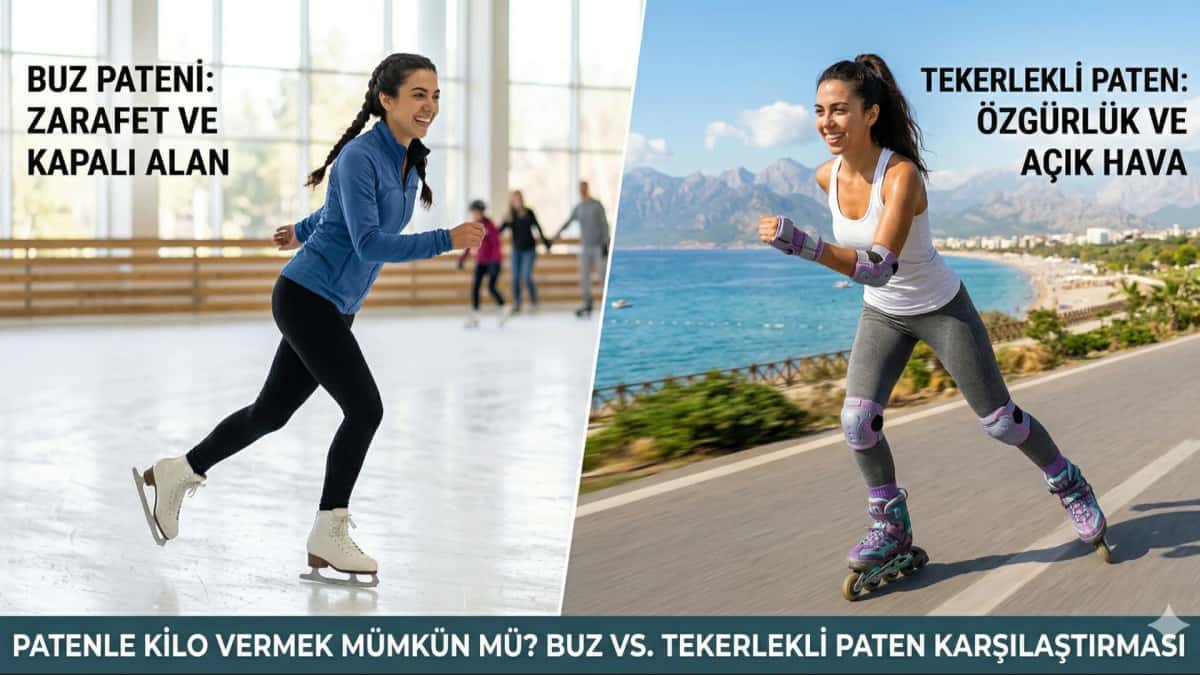 Buz Pateni İle Tekerlekli Paten Arasındaki Farklar Nelerdir?
